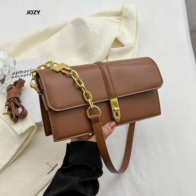 2023 m. naujo prabangaus dizaino moteriška pečių krepšys Aukštos kokybės paprasto stiliaus grandinėlė Crossbody vasaros mados universali odinė rankinė