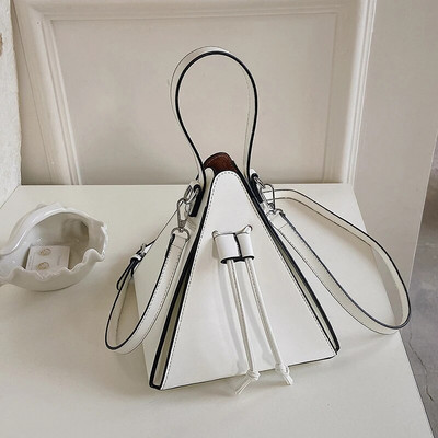 Modne ženske torbe na rame Ručna torba Osjećaj luksuza Ženske torbe Visokokvalitetna kožna torba preko ramena Dizajnerske ženske trokutaste torbe