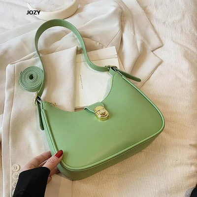 Pusmėnulio mada, laisvalaikio prabangus dizainas, 2023 m. nauji pečių krepšiai, paprasto stiliaus universalus odinis kryžminio kūno klasikinis moteriškas rankinukas