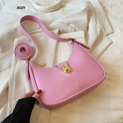 Pusmėnulio mada, laisvalaikio prabangus dizainas, 2023 m. nauji pečių krepšiai, paprasto stiliaus universalus odinis kryžminio kūno klasikinis moteriškas rankinukas