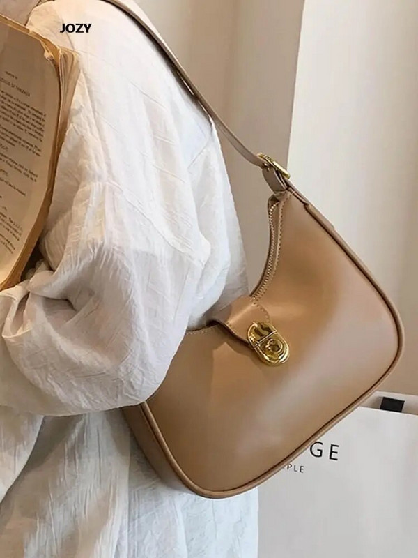 Pusmėnulio mada, laisvalaikio prabangus dizainas, 2023 m. nauji pečių krepšiai, paprasto stiliaus universalus odinis kryžminio kūno klasikinis moteriškas rankinukas