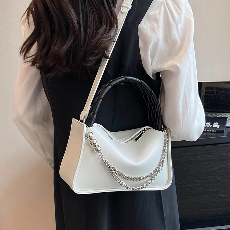 Visokokvalitetne lančane luksuzne dizajnerske torbe preko ramena 2023. Nove ljetne modne ležerne torbice Klasične svestrane ženske torbe na rame