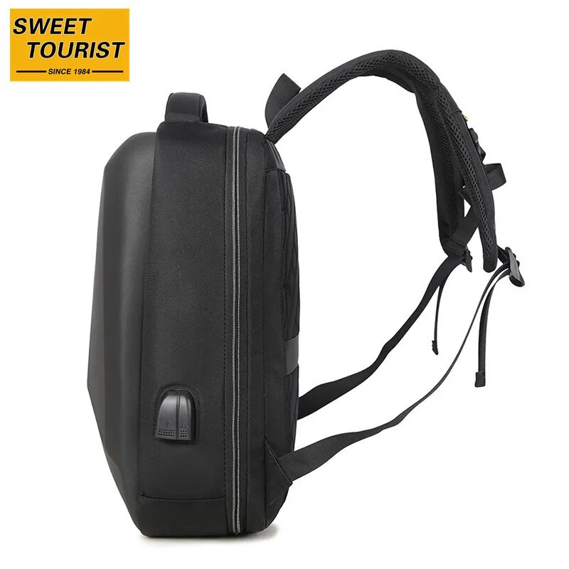 Vyriški 17,3 colio didelės talpos daugiafunkciniai nešiojamojo kompiuterio kuprinė kietas dėklas Kompresinė motociklo kuprinė Fashion Trend Esports krepšiai