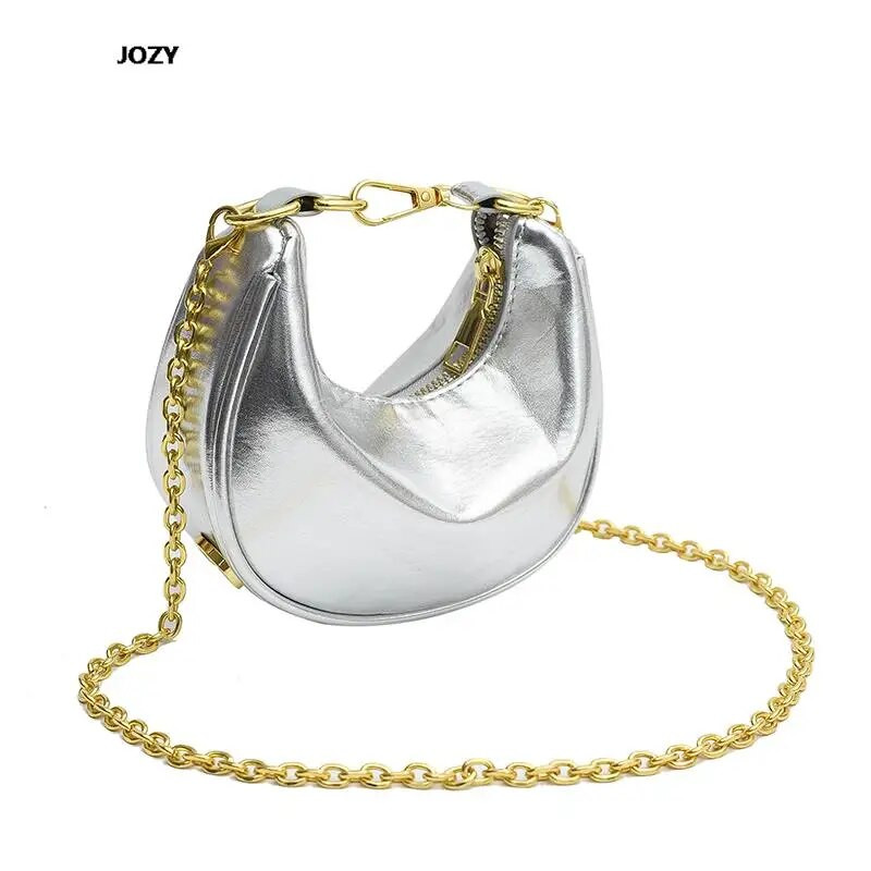 Nauji mini balno grandinės PU kryžminiai krepšiai moterims, prabangūs dizaineriai, 2023 m. kasdieniai pečių krepšiai, vasaros mados lūpų dažai moteriški piniginė