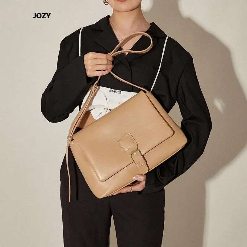 Didelės talpos senoviniai kryžminio kūno krepšiai prabangaus dizaino odiniai pečiai 2023 m. vasaros mados klasikinės paprasto stiliaus rankinės moterims