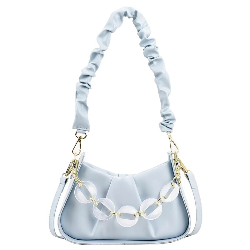 2023 m. vasaros mados prabangus dizaineris, skirtas moterims, kryžminiai krepšiai, miela laisvalaikio, paprasto stiliaus daugiaspalvė maža pečių tvirta PU rankinė