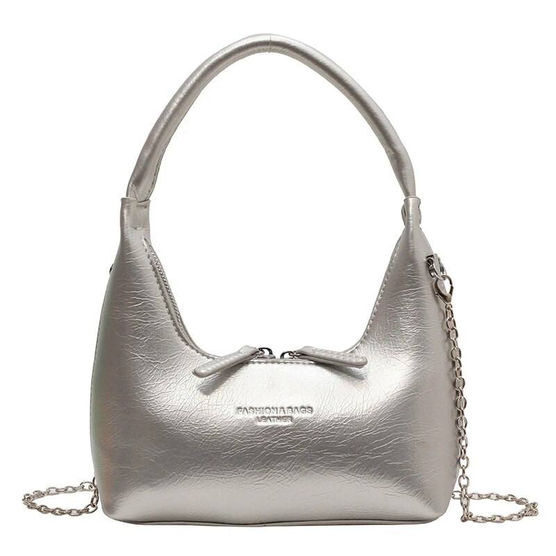 Daugiaspalvės paprasto stiliaus pusmėnulio rankinės Prabangios dizainerio naujos kasdienės grandinėlės kryžminio kūno krepšys 2023 m. mados vasaros petys moterims