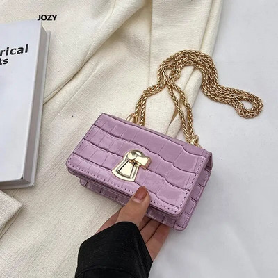 Σχεδιαστής πολυτελείας για γυναίκες Κλασικές τσάντες ώμου Νέα αλυσίδα καλοκαιρινής μόδας Δερμάτινο χιαστί casual Vintage απλές γυναικείες τσάντες