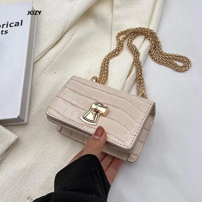 Σχεδιαστής πολυτελείας για γυναίκες Κλασικές τσάντες ώμου Νέα αλυσίδα καλοκαιρινής μόδας Δερμάτινο χιαστί casual Vintage απλές γυναικείες τσάντες