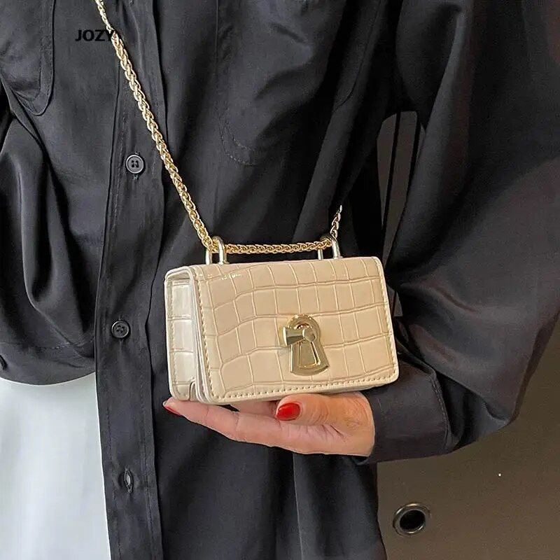 Σχεδιαστής πολυτελείας για γυναίκες Κλασικές τσάντες ώμου Νέα αλυσίδα καλοκαιρινής μόδας Δερμάτινο χιαστί casual Vintage απλές γυναικείες τσάντες