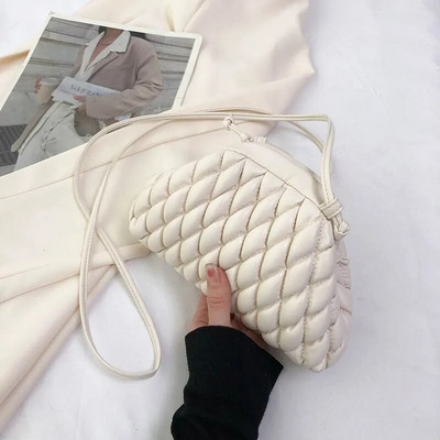 Vasaros laisvalaikio įvairiaspalvis universalus Crossbody krepšys 2023 Prabangus dizaineris mažas pečių krepšys moterims deimantinės grotelės odinė piniginė