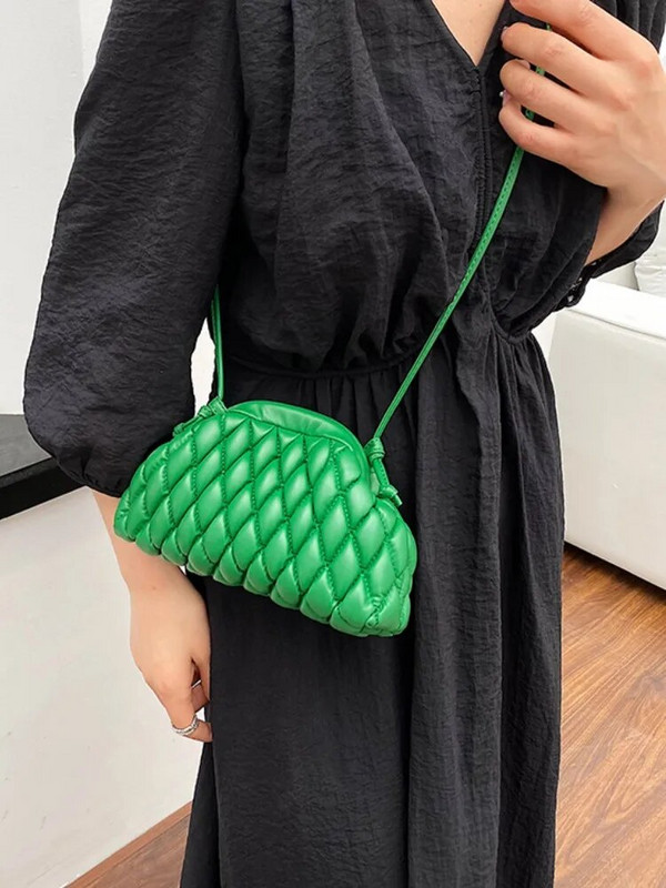 Vasaros laisvalaikio įvairiaspalvis universalus Crossbody krepšys 2023 Prabangus dizaineris mažas pečių krepšys moterims deimantinės grotelės odinė piniginė