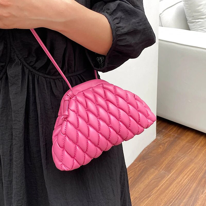 Vasaros laisvalaikio įvairiaspalvis universalus Crossbody krepšys 2023 Prabangus dizaineris mažas pečių krepšys moterims deimantinės grotelės odinė piniginė