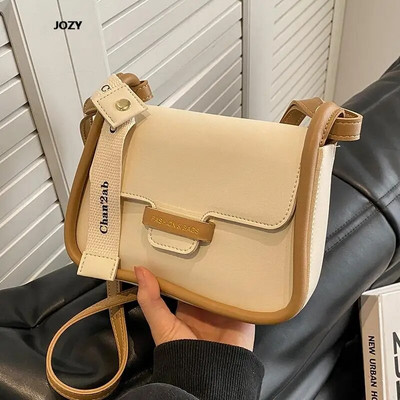 Madingi daugiaspalviai pečių krepšiai Prabangūs Paprastas Stilius Mažos Moteriškos Crossbody Vasarinės PU moteriškos rankinės 2023 m. madinga laisvalaikio nauja 