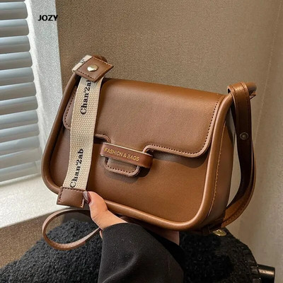 Madingi daugiaspalviai pečių krepšiai Prabangūs Paprastas Stilius Mažos Moteriškos Crossbody Vasarinės PU moteriškos rankinės 2023 m. madinga laisvalaikio nauja 