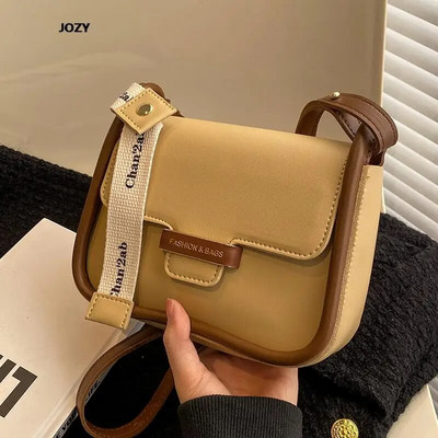 Madingi daugiaspalviai pečių krepšiai Prabangūs Paprastas Stilius Mažos Moteriškos Crossbody Vasarinės PU moteriškos rankinės 2023 m. madinga laisvalaikio nauja 