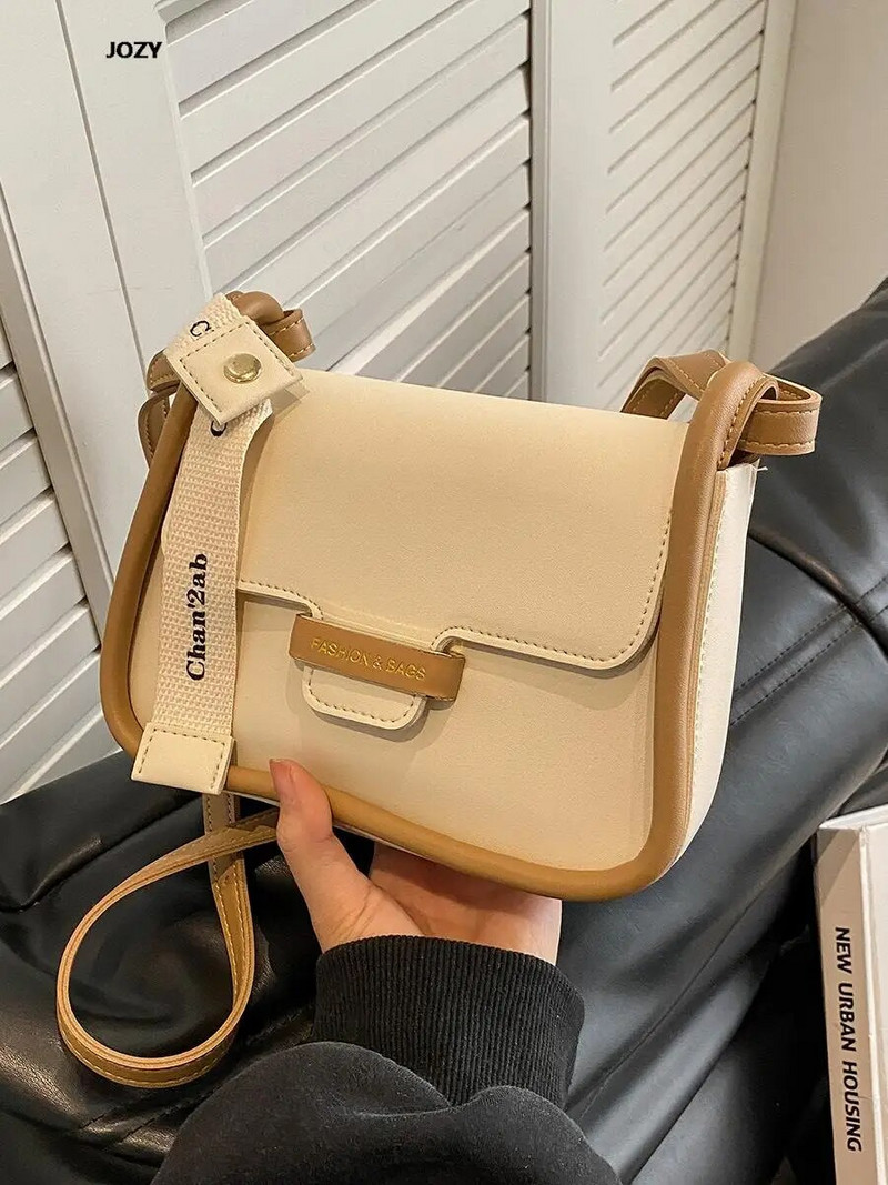 Madingi daugiaspalviai pečių krepšiai Prabangūs Paprastas Stilius Mažos Moteriškos Crossbody Vasarinės PU moteriškos rankinės 2023 m. madinga laisvalaikio nauja 