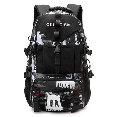 Мъжка раница с голям капацитет за пътуване Спортен багаж Мъжка чанта за планинарство на открито Компютърна ученическа чанта