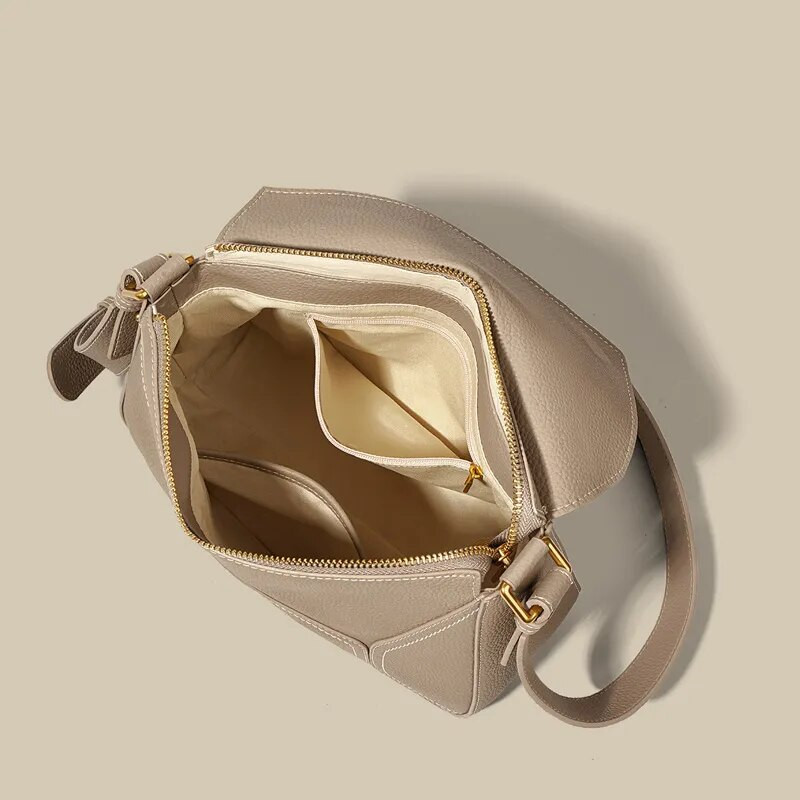 Γυναικεία τσάντα από γεωμετρική τσάντα τσάντα 2023 Φθινοπωρινή γυναικεία τσάντα ώμου μασχάλης Γυναικεία δημοφιλής τσάντα ταχυδρομικής