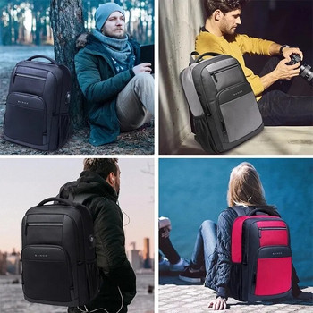 ταξιδιωτικό σακίδιο πλάτης για εφηβική μαθητική τσάντα μεγάλης χωρητικότητας 15,6 Laptop Καθημερινή φόρτιση USB Αδιάβροχο σακίδιο πλάτης Laptop Νέο