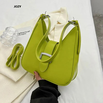 Half-moon luksuzne dizajnerske modne torbe preko ramena, nove ljetne, jednostavnog stila, ležerne kožne torbe na rame 2023., klasične za ženske torbe