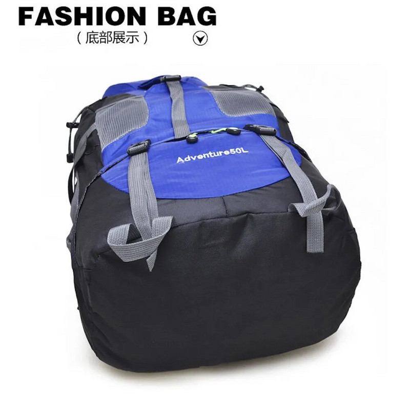 Ruksak za penjanje 50L Vodootporan ruksak za van, biciklistički ruksak za planinarenje, torba za planinarenje, planinarski ruksak