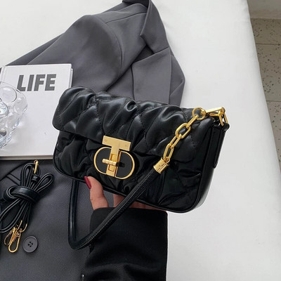 Moterims Vasaros laisvalaikio prabangos dizainerių naujos mažos pečių krepšiai 2023 m. klasikinės mados universalūs skersiniai krepšiai PU odinės piniginės