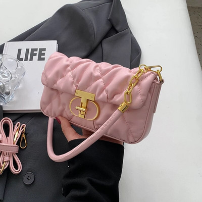 Moterims Vasaros laisvalaikio prabangos dizainerių naujos mažos pečių krepšiai 2023 m. klasikinės mados universalūs skersiniai krepšiai PU odinės piniginės