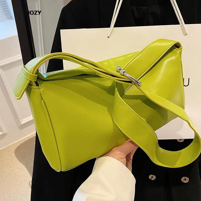 2023 m. vasaros vientisos spalvos Didelės talpos pečių krepšiai Naujas prabangus dizainas Madingos moteriškos rankinės Aukštos kokybės odinė PU Crossbody