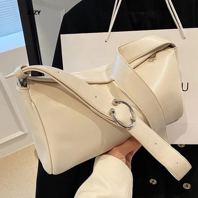 2023 m. vasaros vientisos spalvos Didelės talpos pečių krepšiai Naujas prabangus dizainas Madingos moteriškos rankinės Aukštos kokybės odinė PU Crossbody