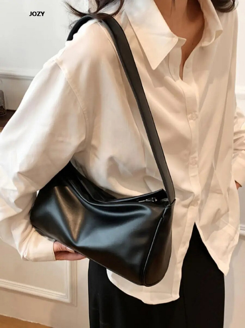 2023 m. vasaros vientisos spalvos Didelės talpos pečių krepšiai Naujas prabangus dizainas Madingos moteriškos rankinės Aukštos kokybės odinė PU Crossbody