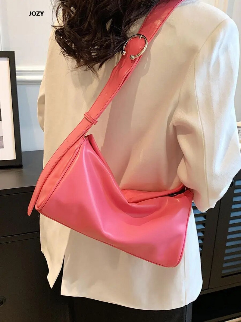2023 m. vasaros vientisos spalvos Didelės talpos pečių krepšiai Naujas prabangus dizainas Madingos moteriškos rankinės Aukštos kokybės odinė PU Crossbody
