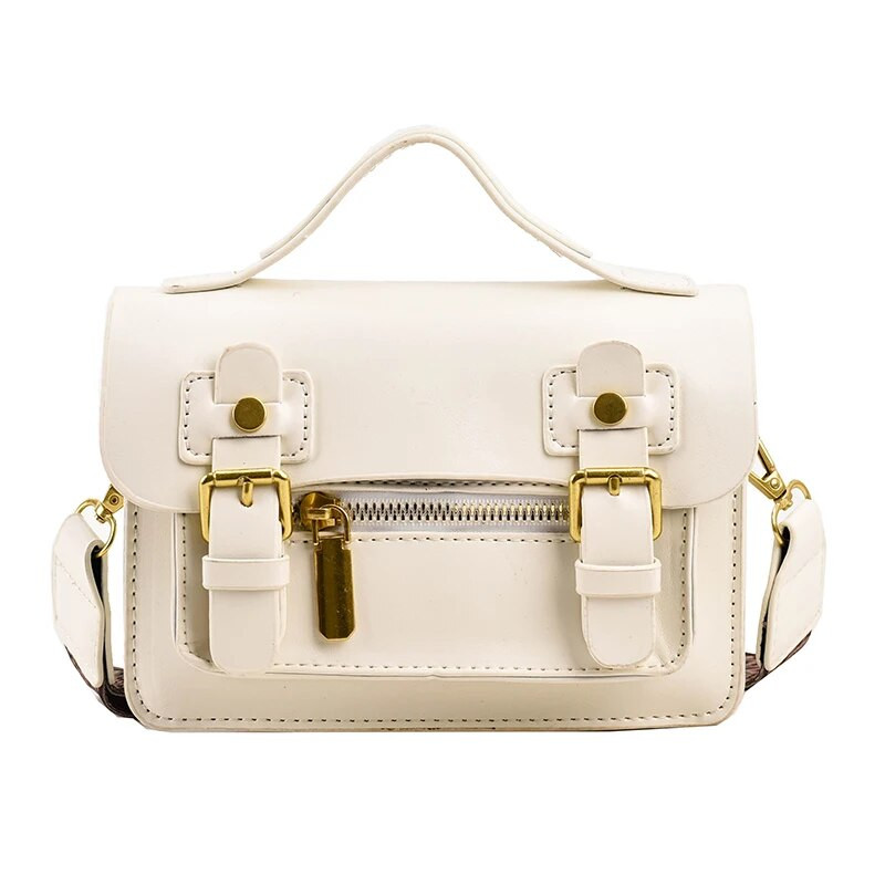 Ležerne luksuzne dizajnerske svestrane male torbe preko ramena Nove ljetne kožne višebojne torbe jednostavnog stila na rame za ženske torbice