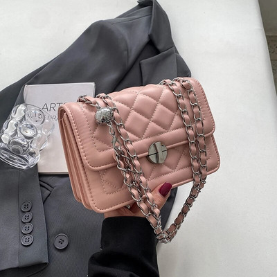 Prabangios grandinės dizainerio universalūs kryžminiai krepšiai, klasikiniai mados vasaros nauji krepšiai, 2023 m., skirti moterims, odinė paprasto stiliaus piniginė