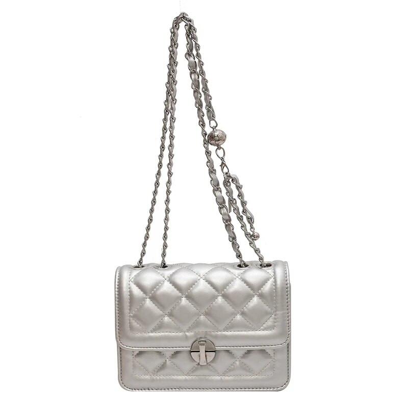 Prabangios grandinės dizainerio universalūs kryžminiai krepšiai, klasikiniai mados vasaros nauji krepšiai, 2023 m., skirti moterims, odinė paprasto stiliaus piniginė