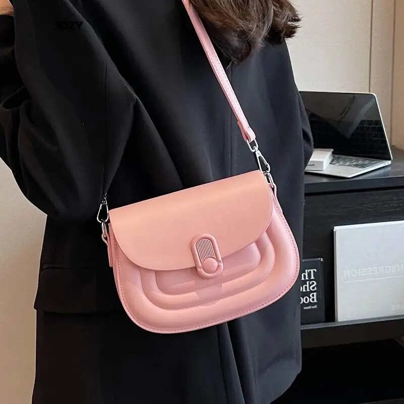 Ljetne ležerne višebojne kožne torbe preko ramena za žene Luksuzne dizajnerske klasične modne ženske torbe visoke kvalitete na rame