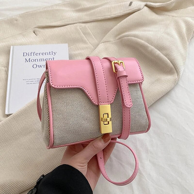 Modes, jaunas mini audekla krustveida somas Luksusa dizaineru vienkārša stila ikdienas plecu somas 2023. gada vasarā, daudzpusīgas sieviešu somiņas