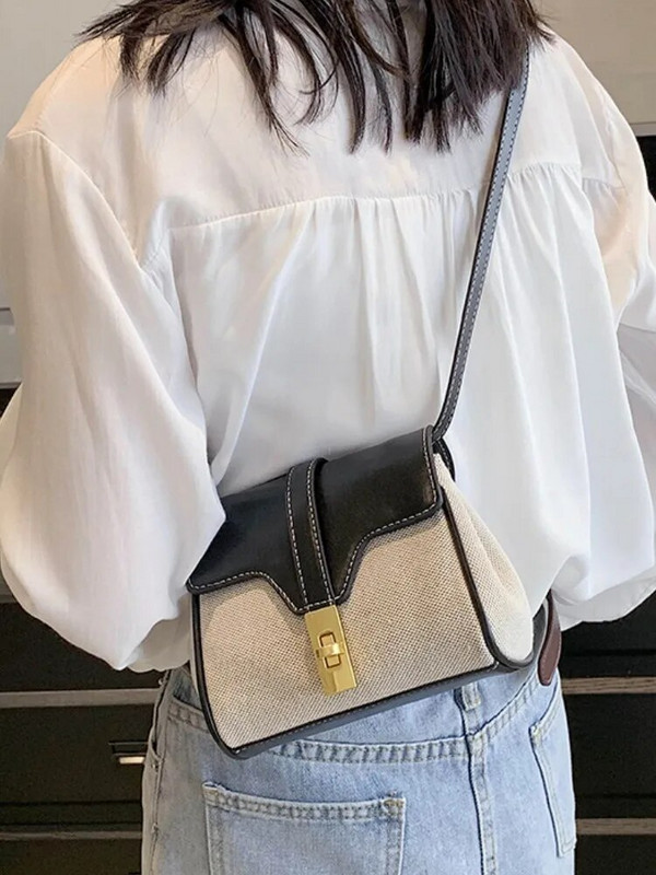 Modes, jaunas mini audekla krustveida somas Luksusa dizaineru vienkārša stila ikdienas plecu somas 2023. gada vasarā, daudzpusīgas sieviešu somiņas