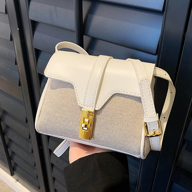 Modes, jaunas mini audekla krustveida somas Luksusa dizaineru vienkārša stila ikdienas plecu somas 2023. gada vasarā, daudzpusīgas sieviešu somiņas