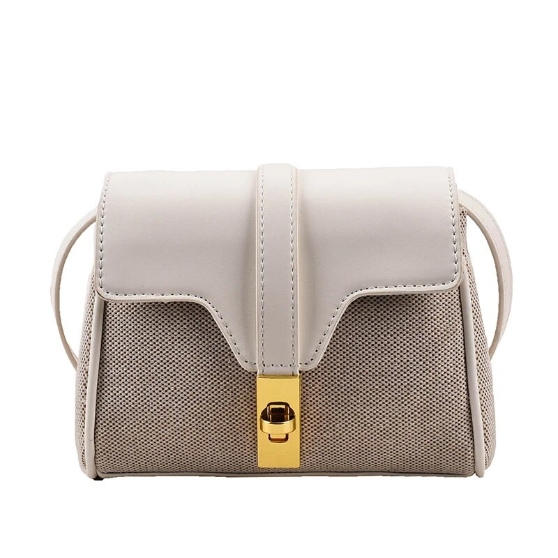 Modes, jaunas mini audekla krustveida somas Luksusa dizaineru vienkārša stila ikdienas plecu somas 2023. gada vasarā, daudzpusīgas sieviešu somiņas