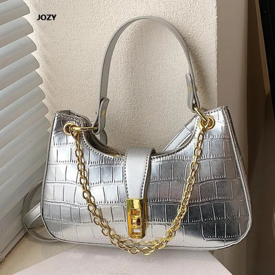 Uued suvised vabaaja väikesed käekotid Luksuslik disain naistele Moodne kett õlg 2023 Kvaliteetsest nahast Crossbody kotid Classic