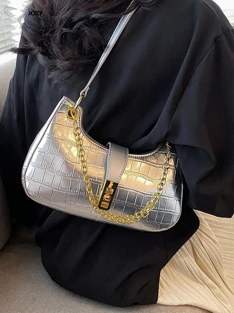 Uued suvised vabaaja väikesed käekotid Luksuslik disain naistele Moodne kett õlg 2023 Kvaliteetsest nahast Crossbody kotid Classic