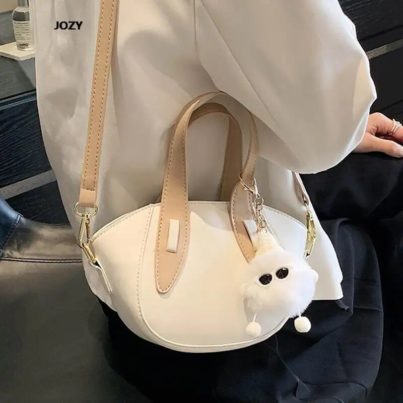 Klasikinės prabangios dizainerio rankinės Paprasto stiliaus mados moteriškos kryžminės rankinės 2023 m. Nauji vasaros kasdieniai PU odos pečiai moterims