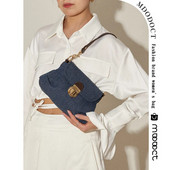 Luksuzni dizajnerski traper platno na rame za žene Nova ljetna moda 2023. Klasične torbe preko ramena Jednostavan stil Trendi ženske torbice