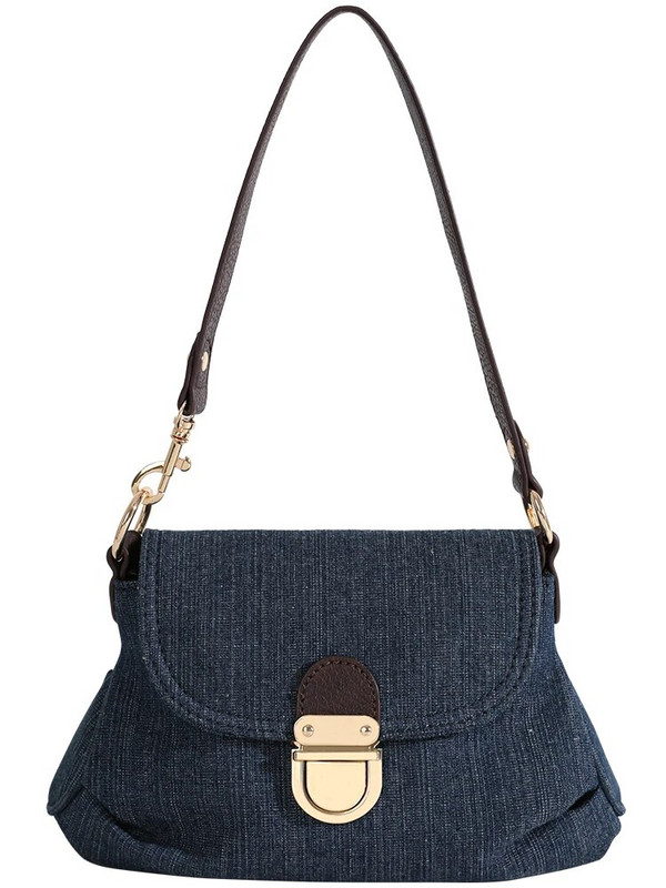 Luksuzni dizajnerski traper platno na rame za žene Nova ljetna moda 2023. Klasične torbe preko ramena Jednostavan stil Trendi ženske torbice