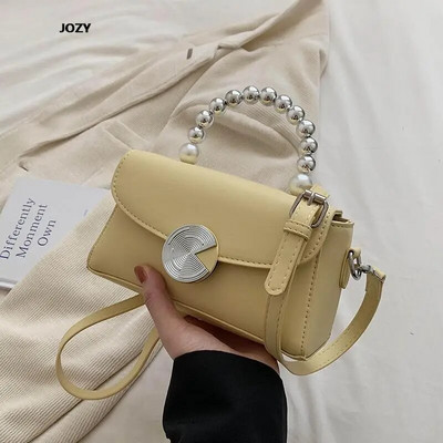 Moterims Paprasto stiliaus 2023 m. perlų rankinės Prabangios dizainerio laisvalaikio Crossbody vasaros mados Nauji įvairiaspalviai moteriški pečių krepšiai