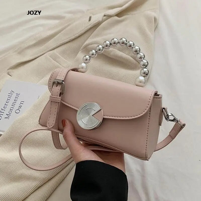 Γυναικείες τσάντες απλού στυλ 2023 μαργαριταρένιες τσάντες πολυτελείας σχεδιαστές Casual crossbody καλοκαιρινή μόδα Νέες πολύχρωμες γυναικείες τσάντες ώμου