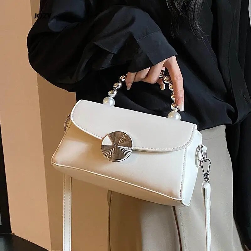 Moterims Paprasto stiliaus 2023 m. perlų rankinės Prabangios dizainerio laisvalaikio Crossbody vasaros mados Nauji įvairiaspalviai moteriški pečių krepšiai