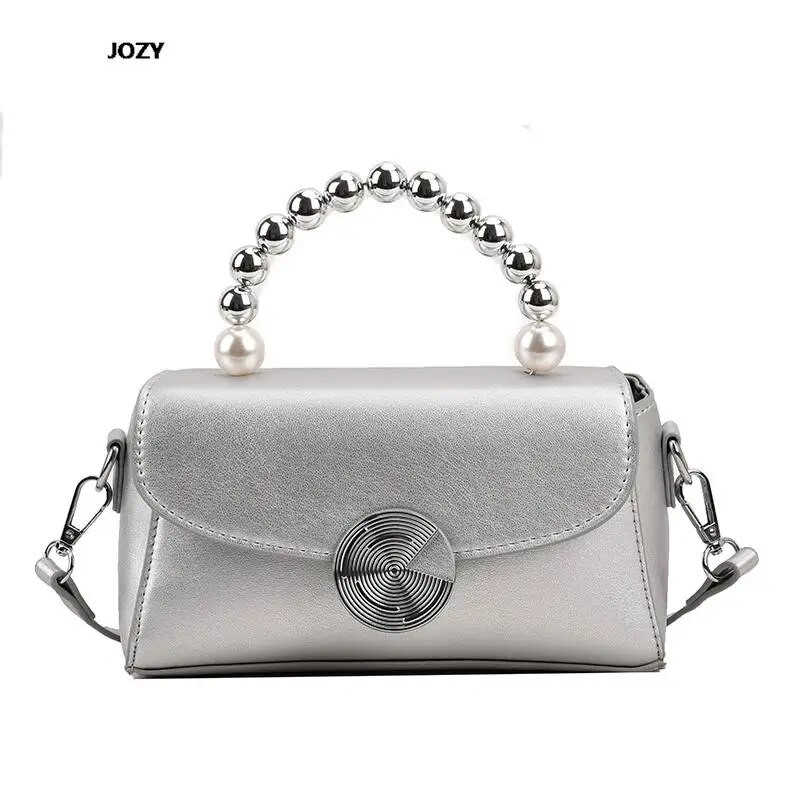 Moterims Paprasto stiliaus 2023 m. perlų rankinės Prabangios dizainerio laisvalaikio Crossbody vasaros mados Nauji įvairiaspalviai moteriški pečių krepšiai