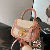 Νέα ευέλικτη μίνι τσάντα χιαστί σέλας Πολυτελής σχεδιαστής Καλοκαίρι 2023 PU Δερμάτινη τσάντα για γυναίκες Casual Fashion Classic Shoulder